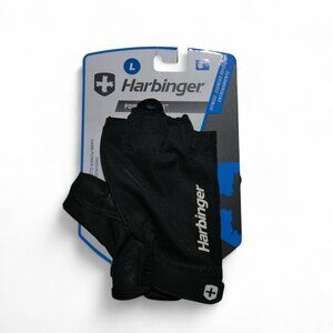 Harbinger Womens Power Weightlifting Glove with Adjustable Wrist Strap Size L